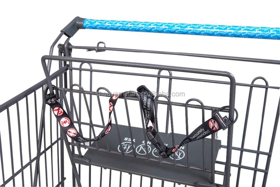 Stainless steel hand push shopping trolley/grocery shopping carts for sale/metal grocery cart