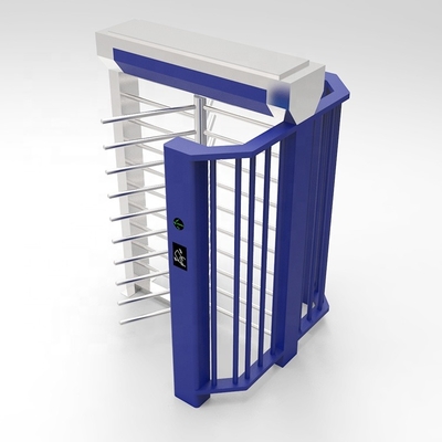 Pedestrian Entrance Control Security Gate Full Height Turnstile